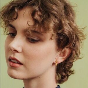 Prounis Nona Gold earrings, pair